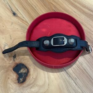 Vintage Balenciaga Paris buckle bracelet